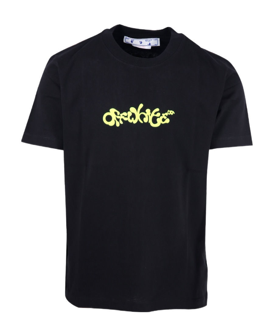 Off-white Opposite Arr Slim S/s Tee In Black