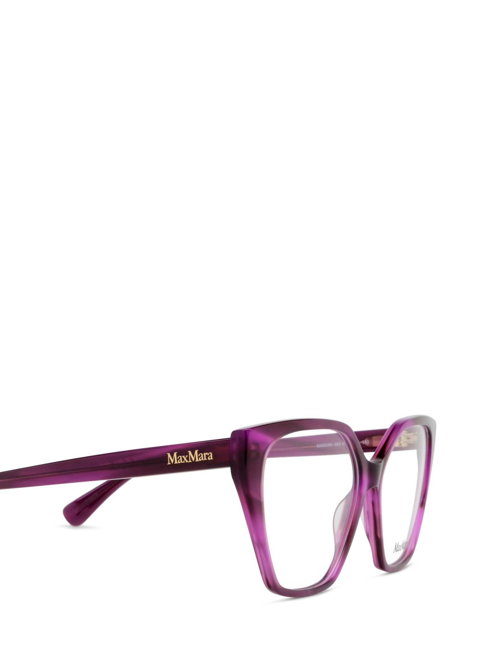Max Mara Full-frame Plain Mirror In Purple