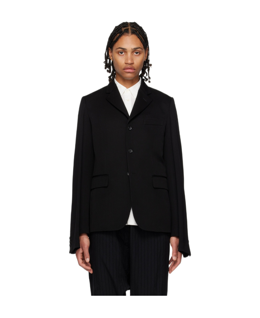 Comme Des Garçons Single-breasted Suit Jacket In Black
