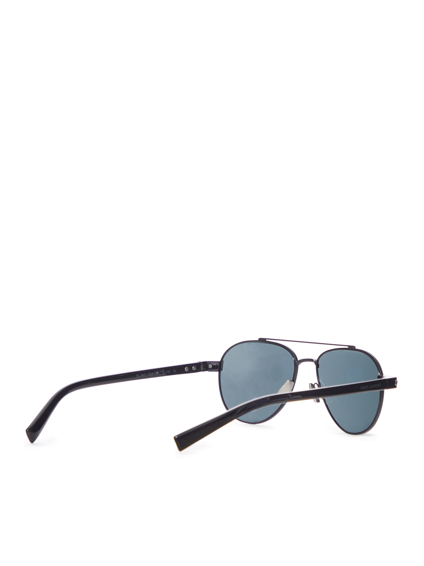 Saint Laurent Pilot-frame Sunglasses In Gray