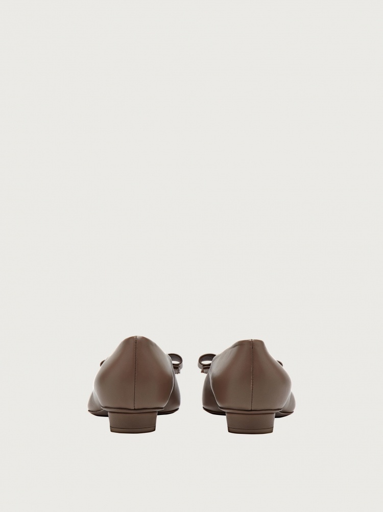 Ferragamo Vara Bow Ballet Shoes