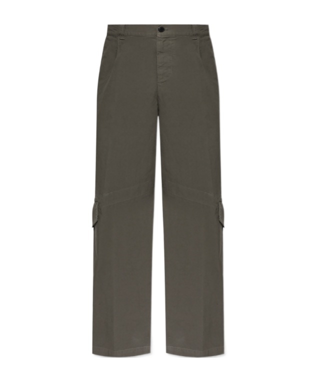Dries Van Noten Straight Leg Trousers In Black