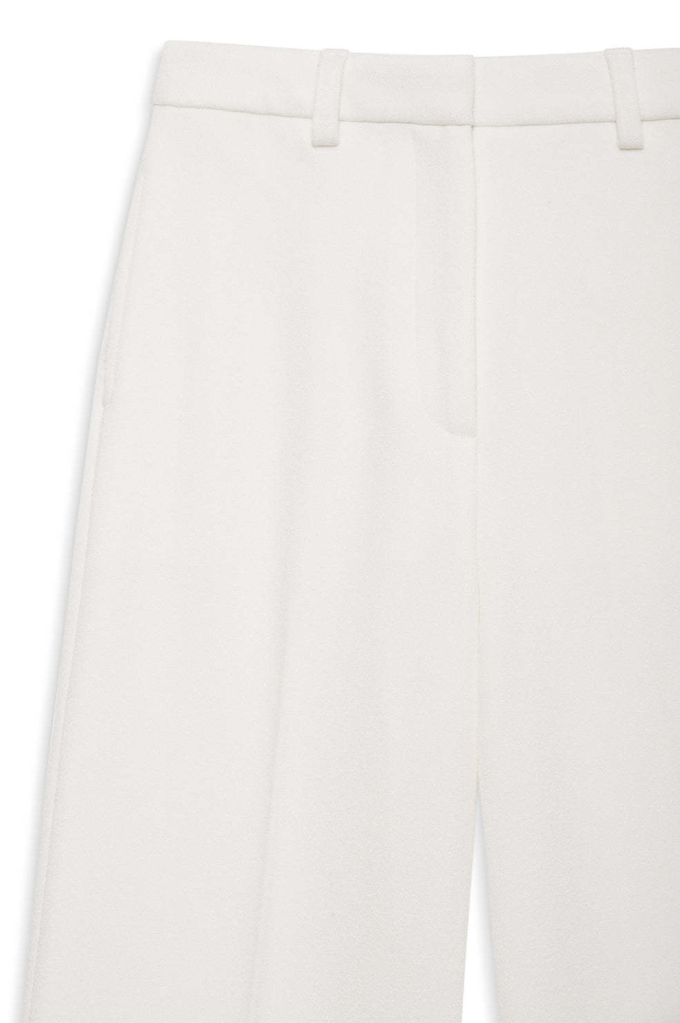 ANINE BING BELT-LOOP CASUAL PANTS