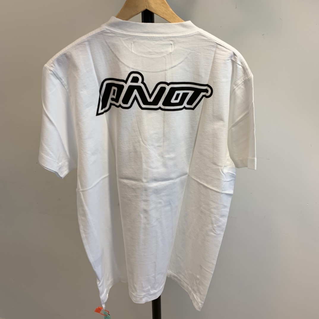 Off-white Signature Arrows Plaid Shirt In White