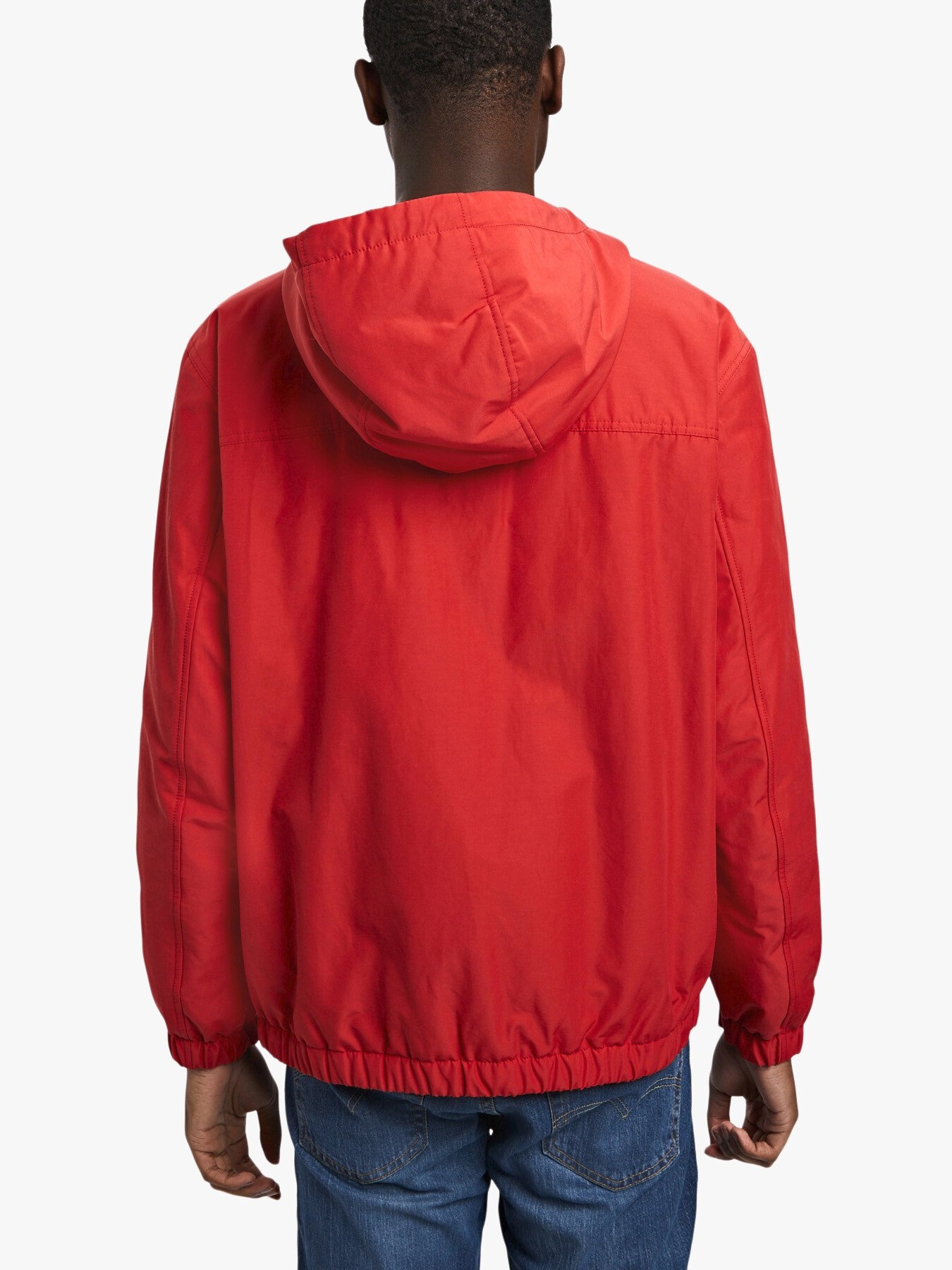 Hugo Boss Hooded Casual Jacket In Red