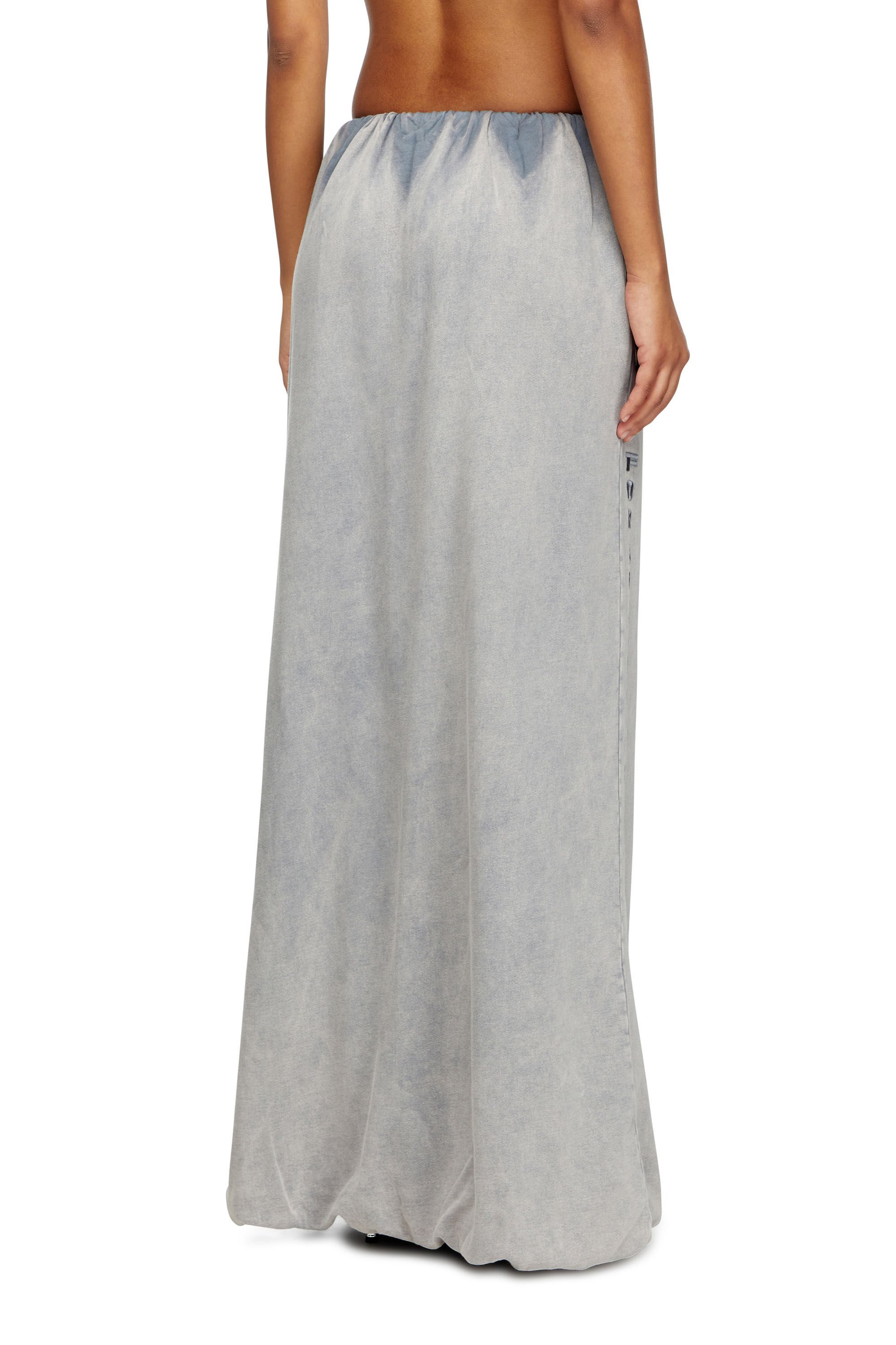 Diesel O-reira Maxi Skirt In Gray