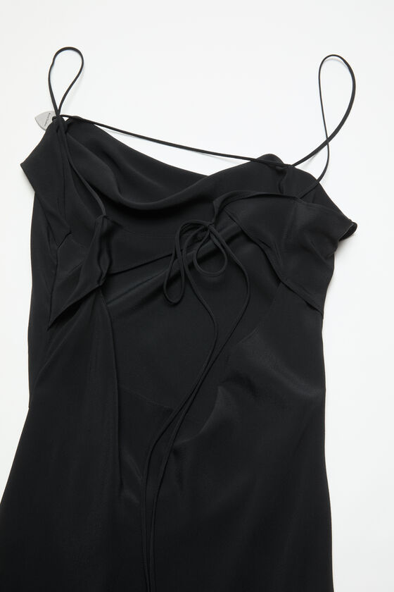 Acne Studios Sling Dress In Black