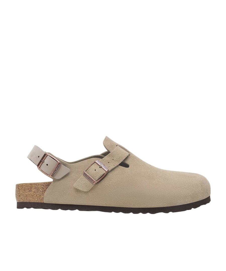 Birkenstock Taupe Regular Tokio Ii Loafers In Nude