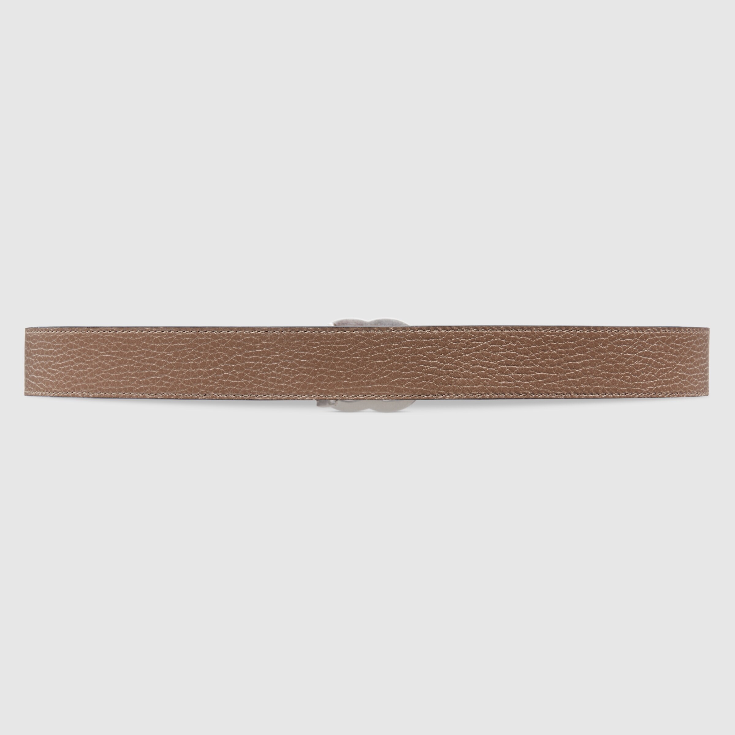 Gucci Gg Marmont Reversible Belt In Brown