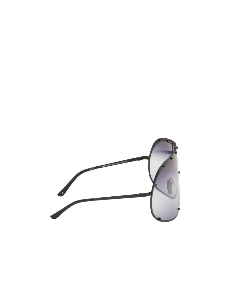Rick Owens Shield Sunglasses In White