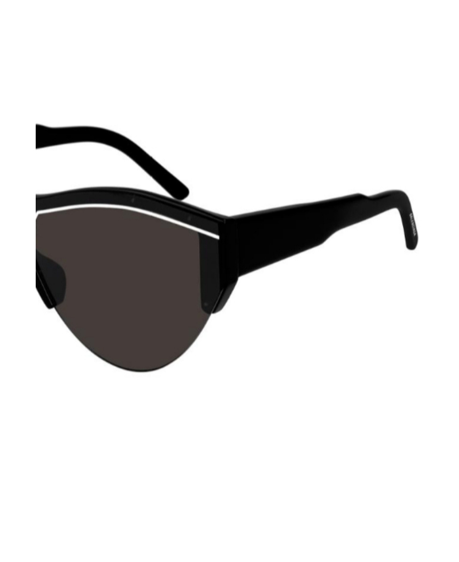 Balenciaga Ski Cat Sunglasses In Black