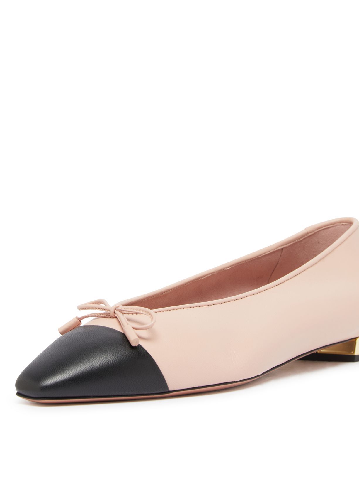 Aquazzura Pointed Ballet Shoes In Nude