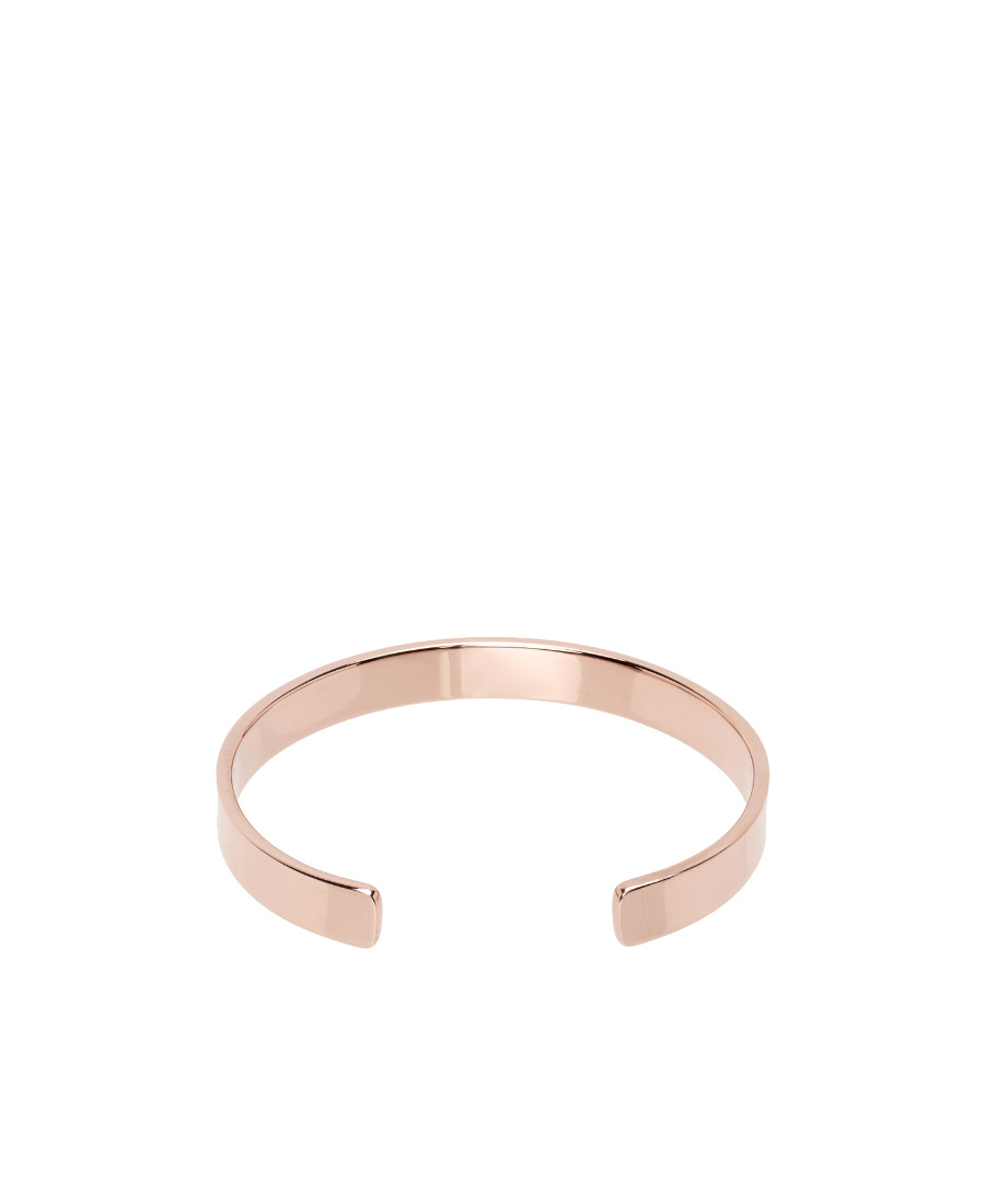 Maison Margiela Carved Bracelet In Yellow