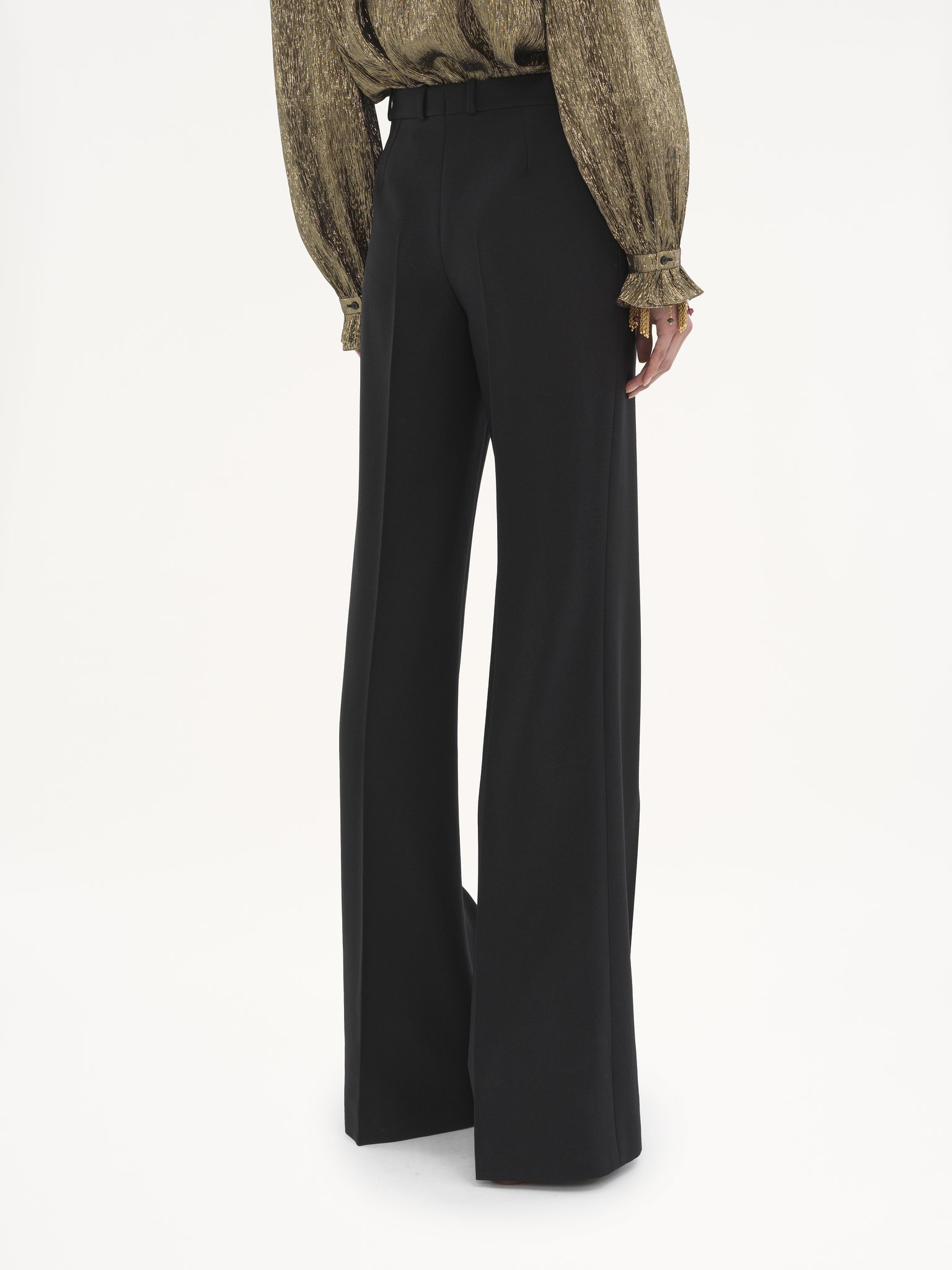 CHLOÉ FLARED TAILORED TROUSERS