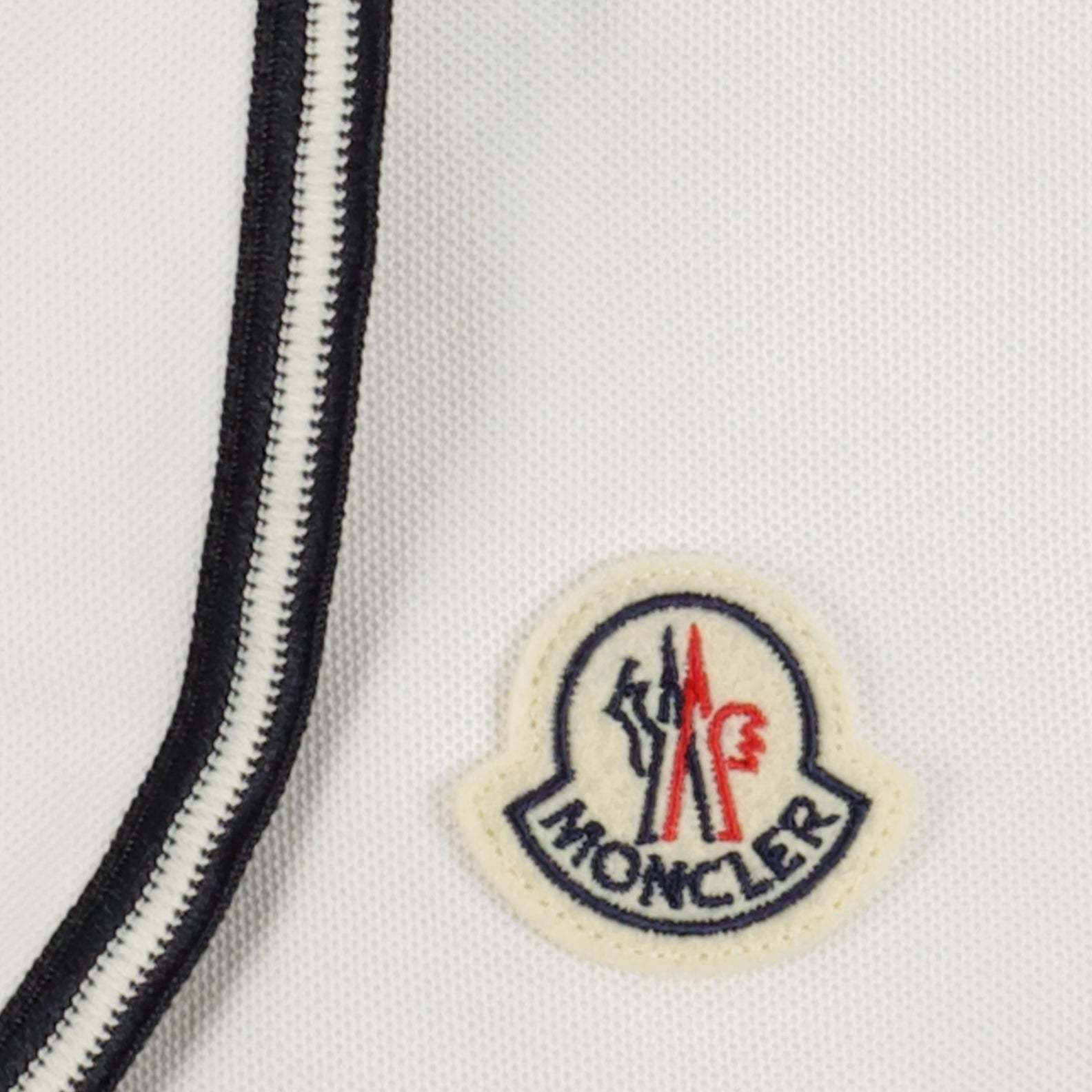 Moncler Logo Appliqué Mini Tennis Skirt In White