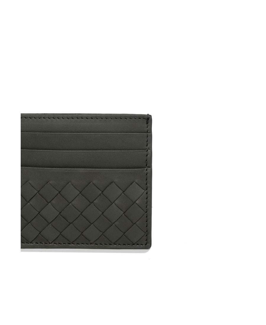 Bottega Veneta Logo Card Pack In Green