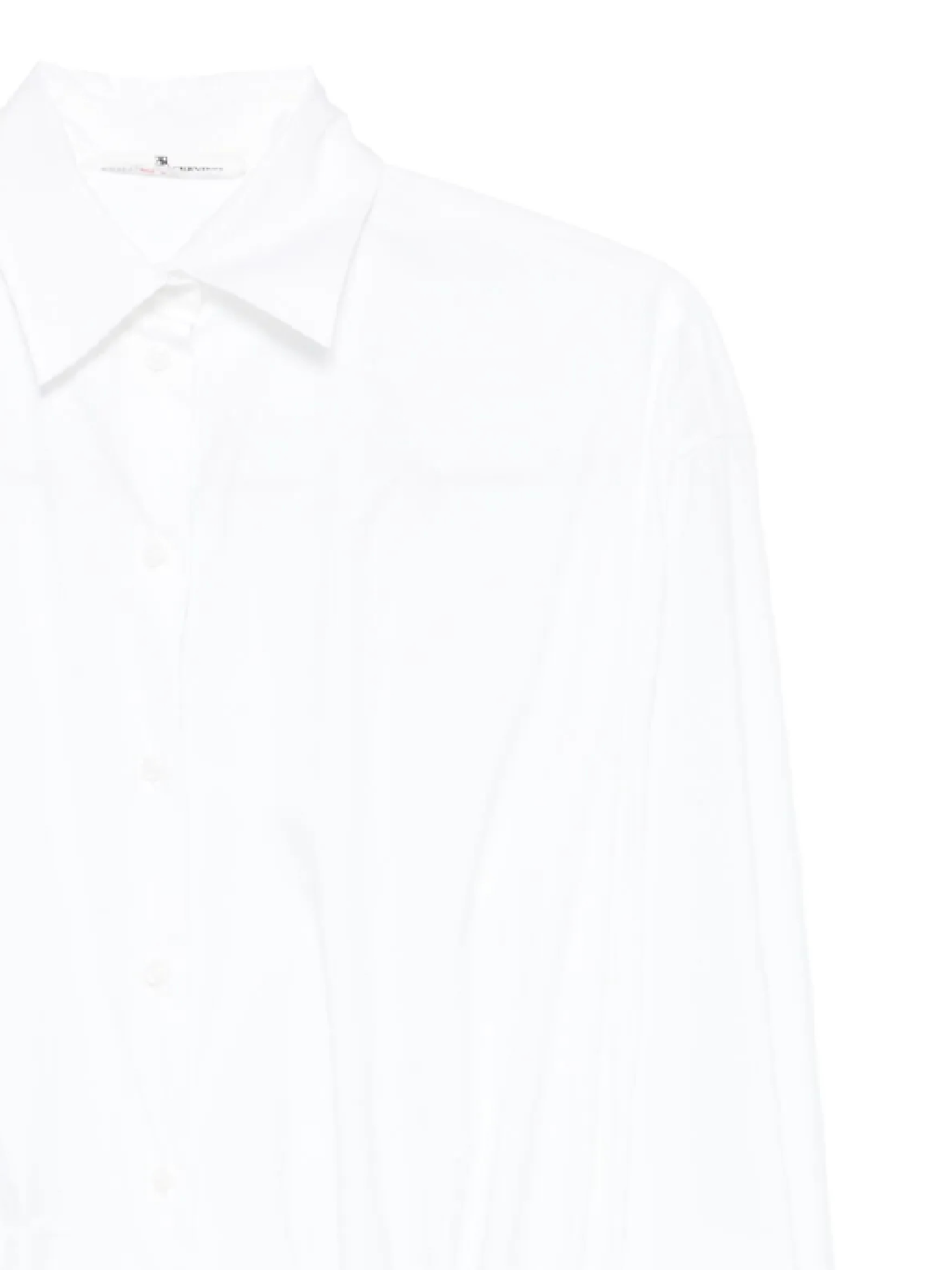 Ermanno Scervino Shirt Style Jumpsuit In White