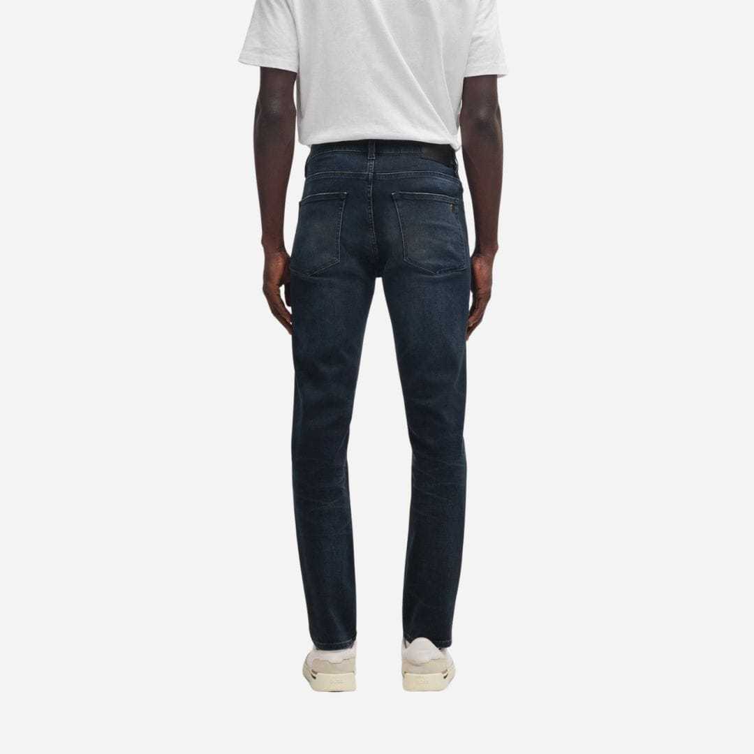 Hugo Boss Jeans With Belt Loops In Black