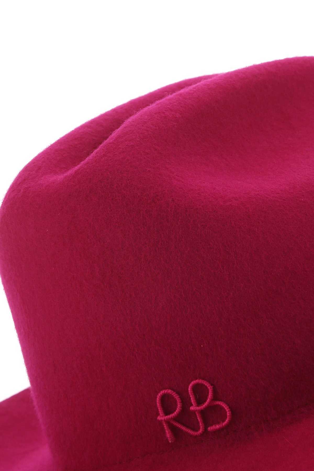 Ruslan Baginskiy Logo Embroidered Wide Brim Cowboy Hat In Red