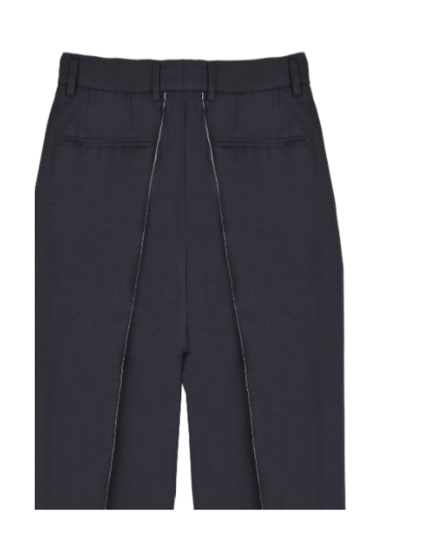 We11 Done Elastic Casual Trousers In Black