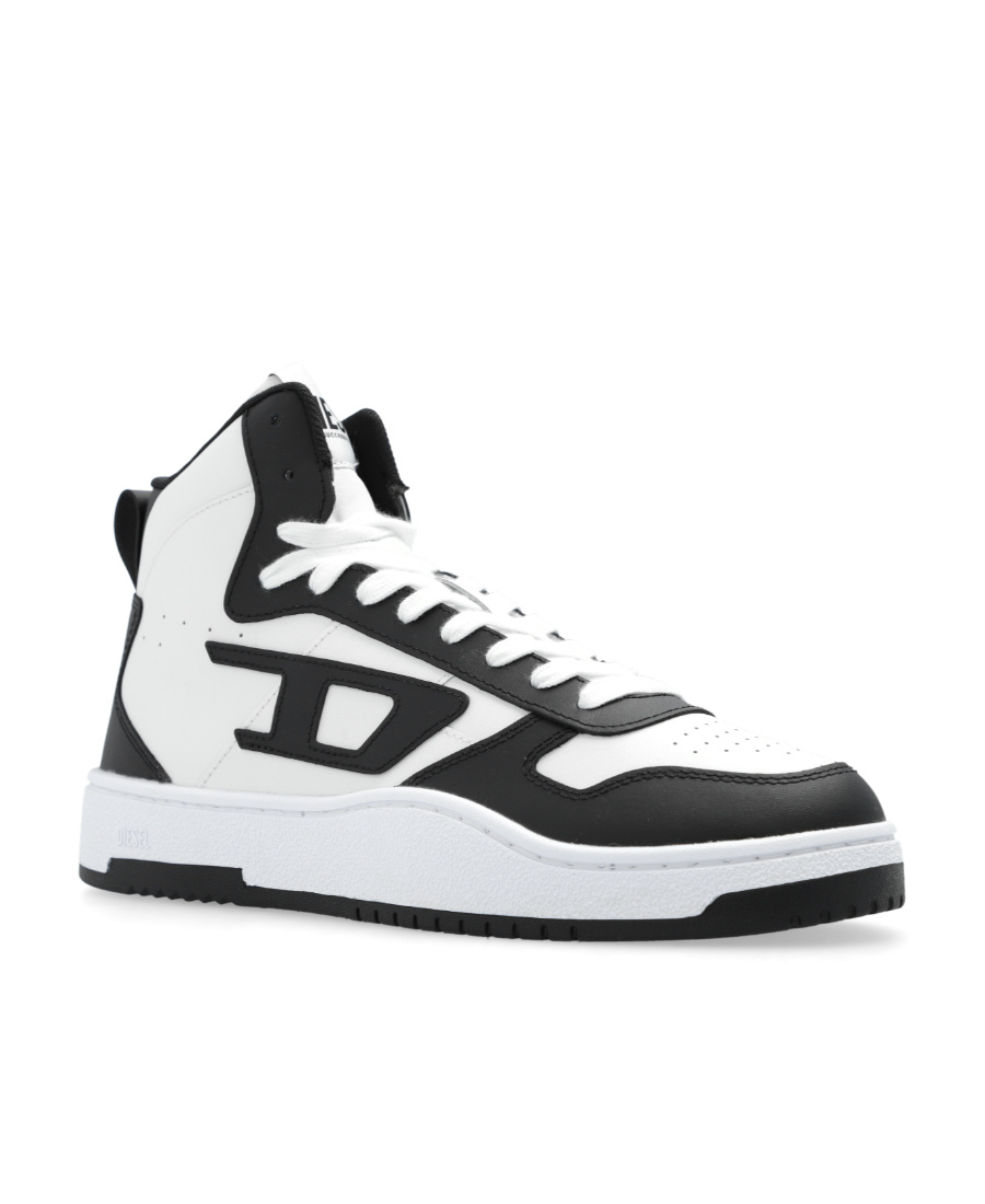 Diesel S-ukiyo V2 Leather Sneakers In White