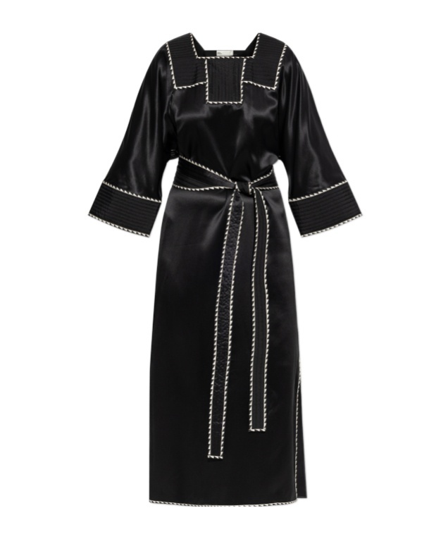 TORY BURCH SQUARE NECK DRESS