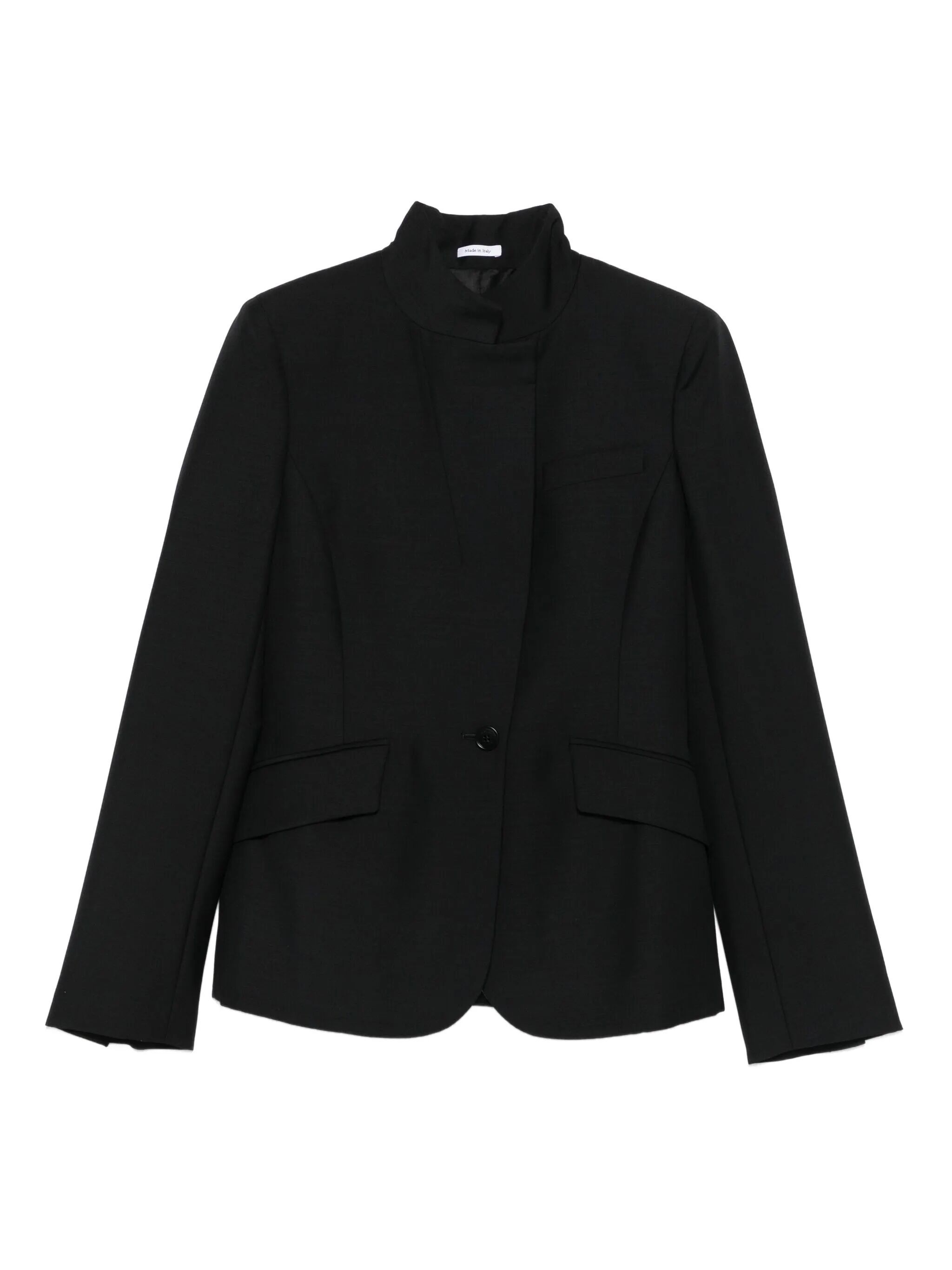Alexander Mcqueen Single-breasted Tailored Blazer In Black