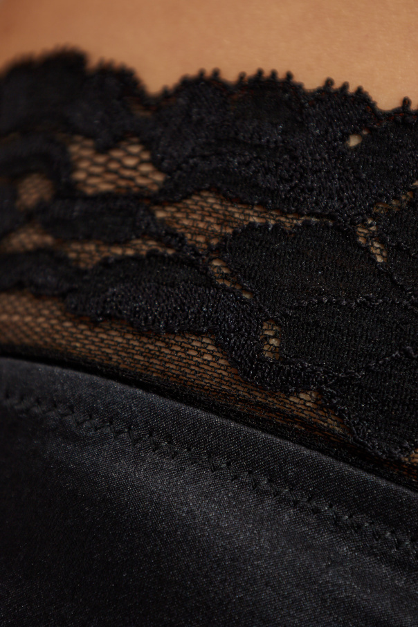 Dolce & Gabbana Lace Panties In Black