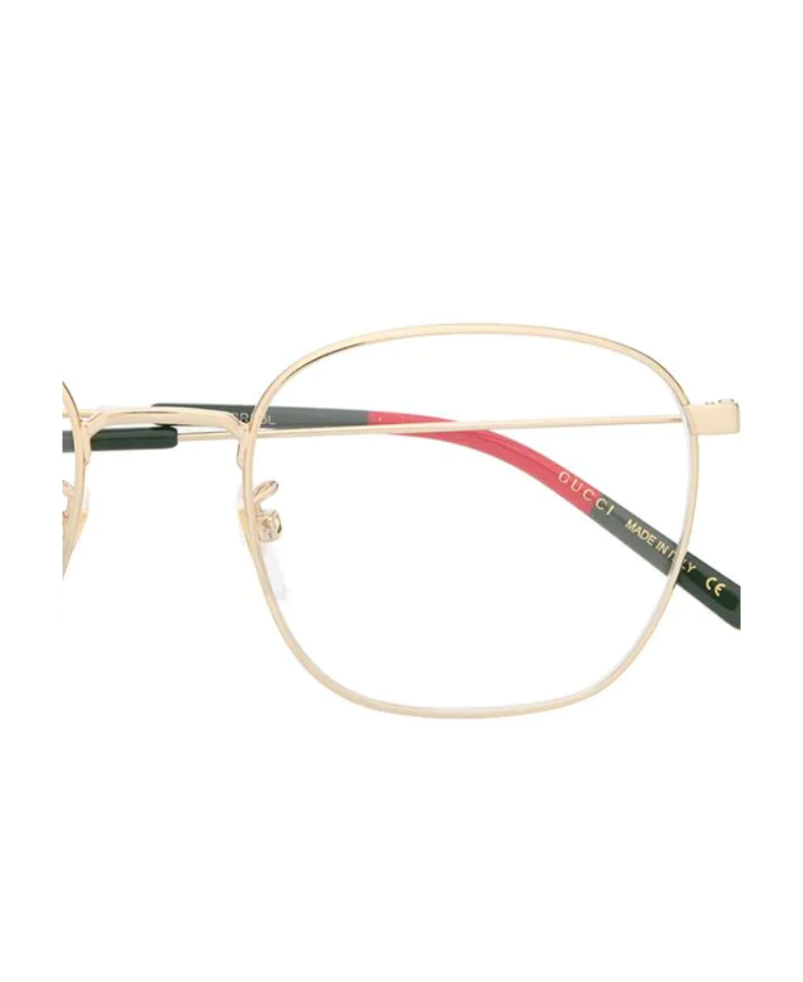 Gucci Gg0681o Soft Square-frame Glasses In Nude