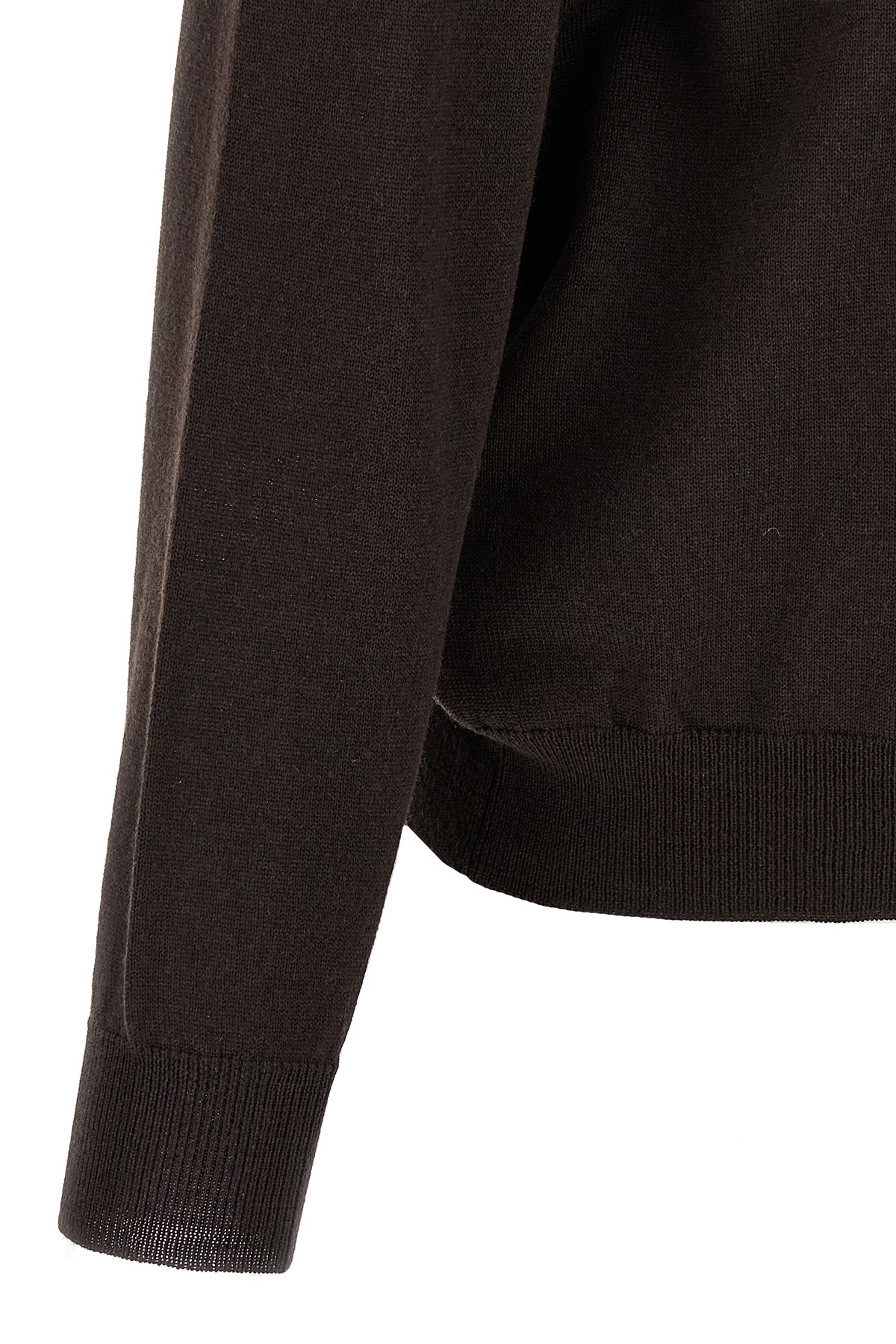 Magliano Graphic Crew Neck Long Sleeve Sweater In Black