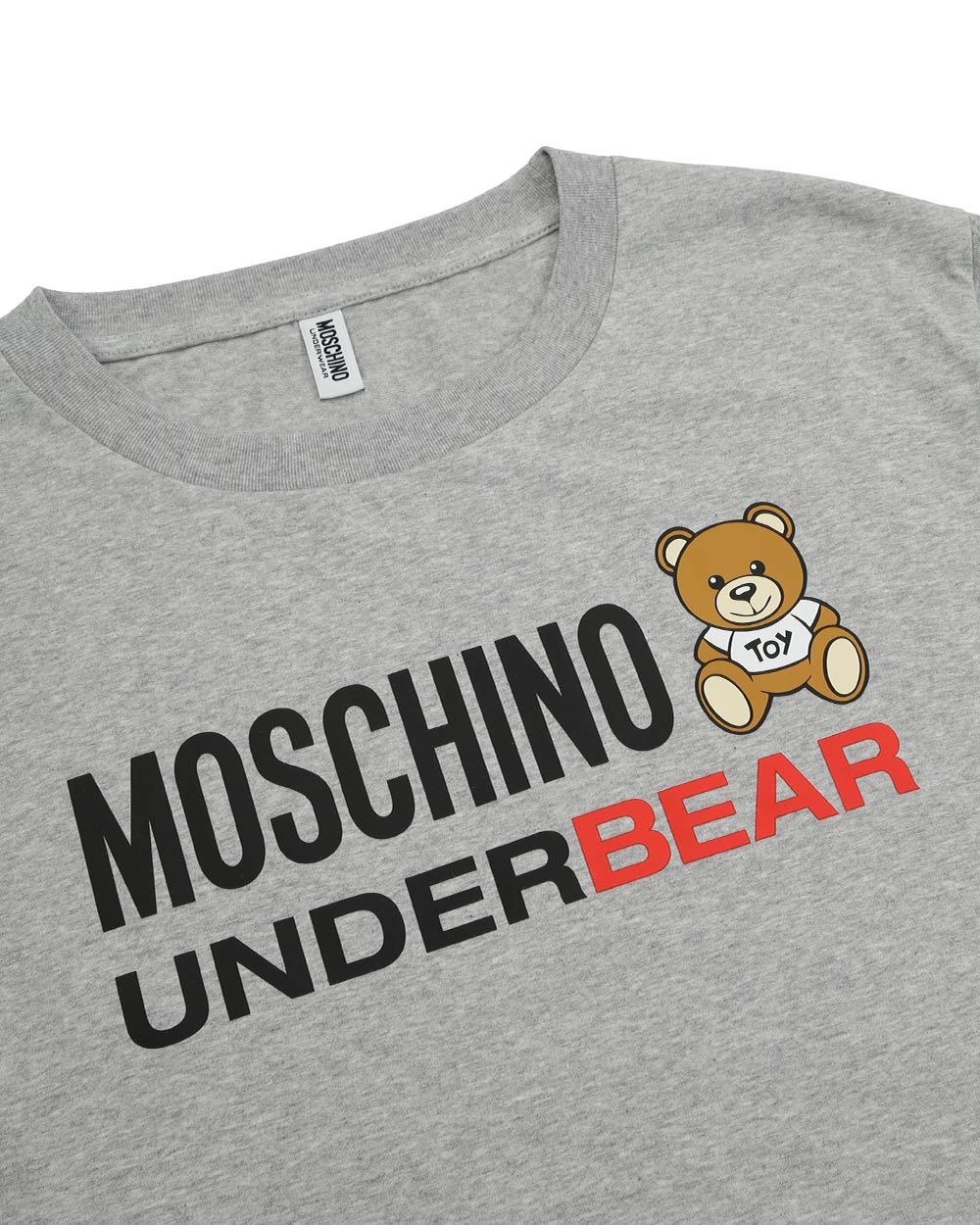 MOSCHINO LOGO PRINTED LEISURE T-SHIRT
