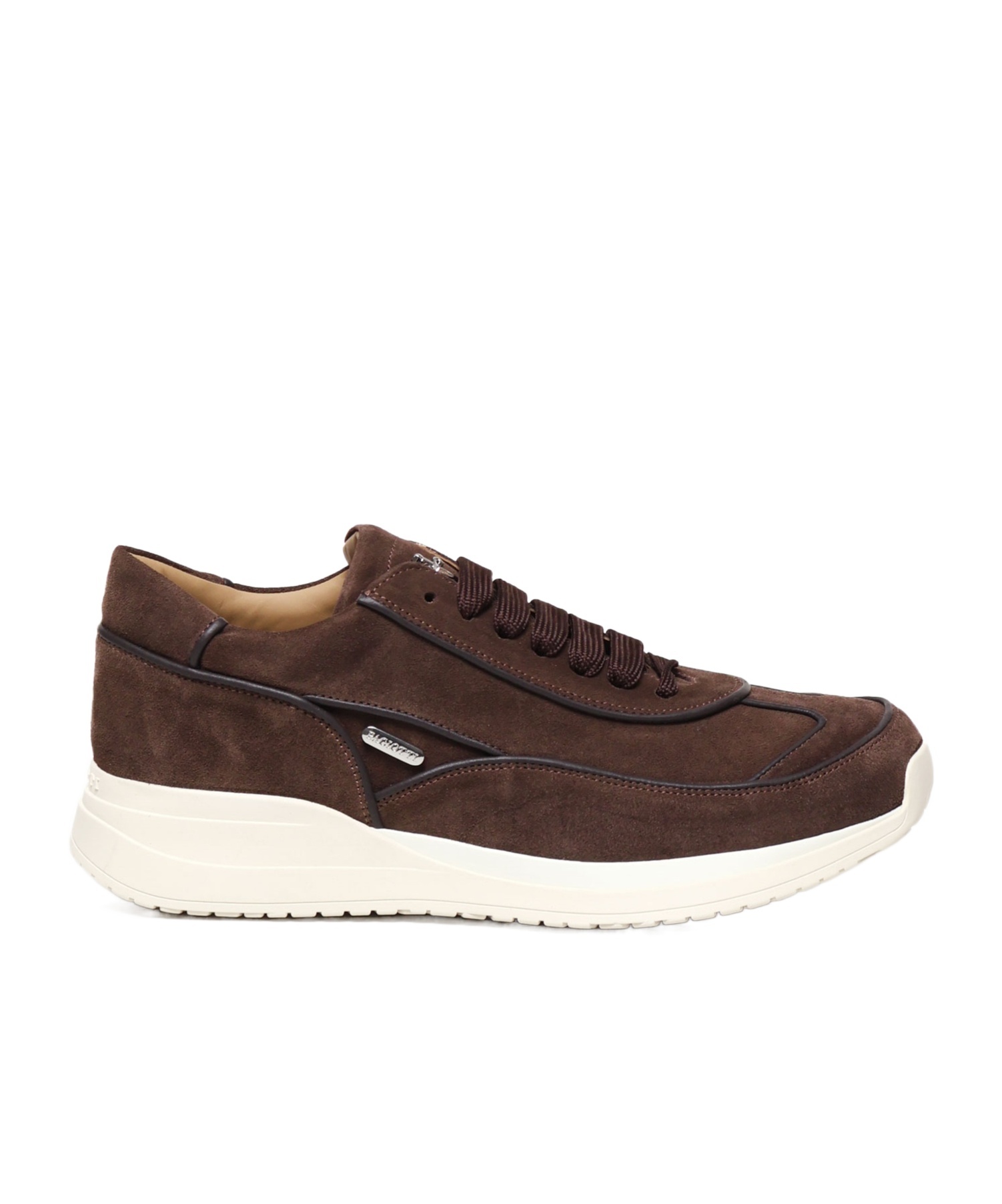 Cesare Paciotti Round Head Low-cut Casual Shoes In Brown