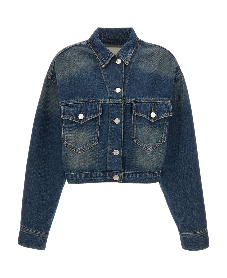 Isabel Marant Tadia Denim Jacket In Blue