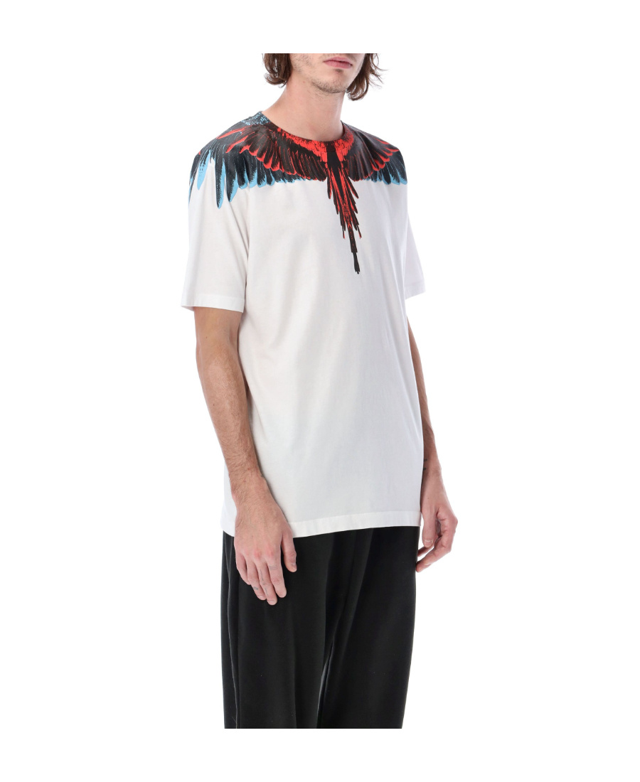 Marcelo Burlon County Of Milan Bandana Wings T-shirt In White