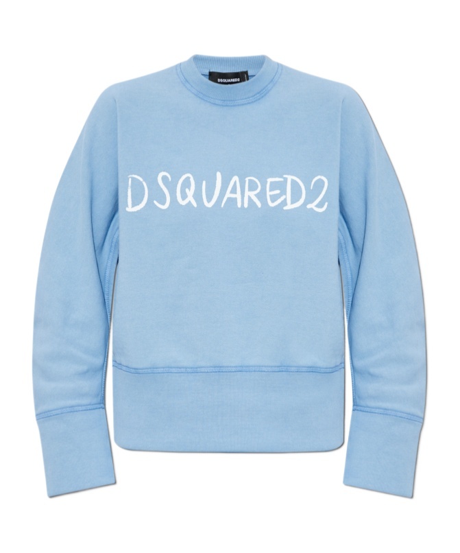Dsquared2 Long Sleeve Sweatshirt In Blue