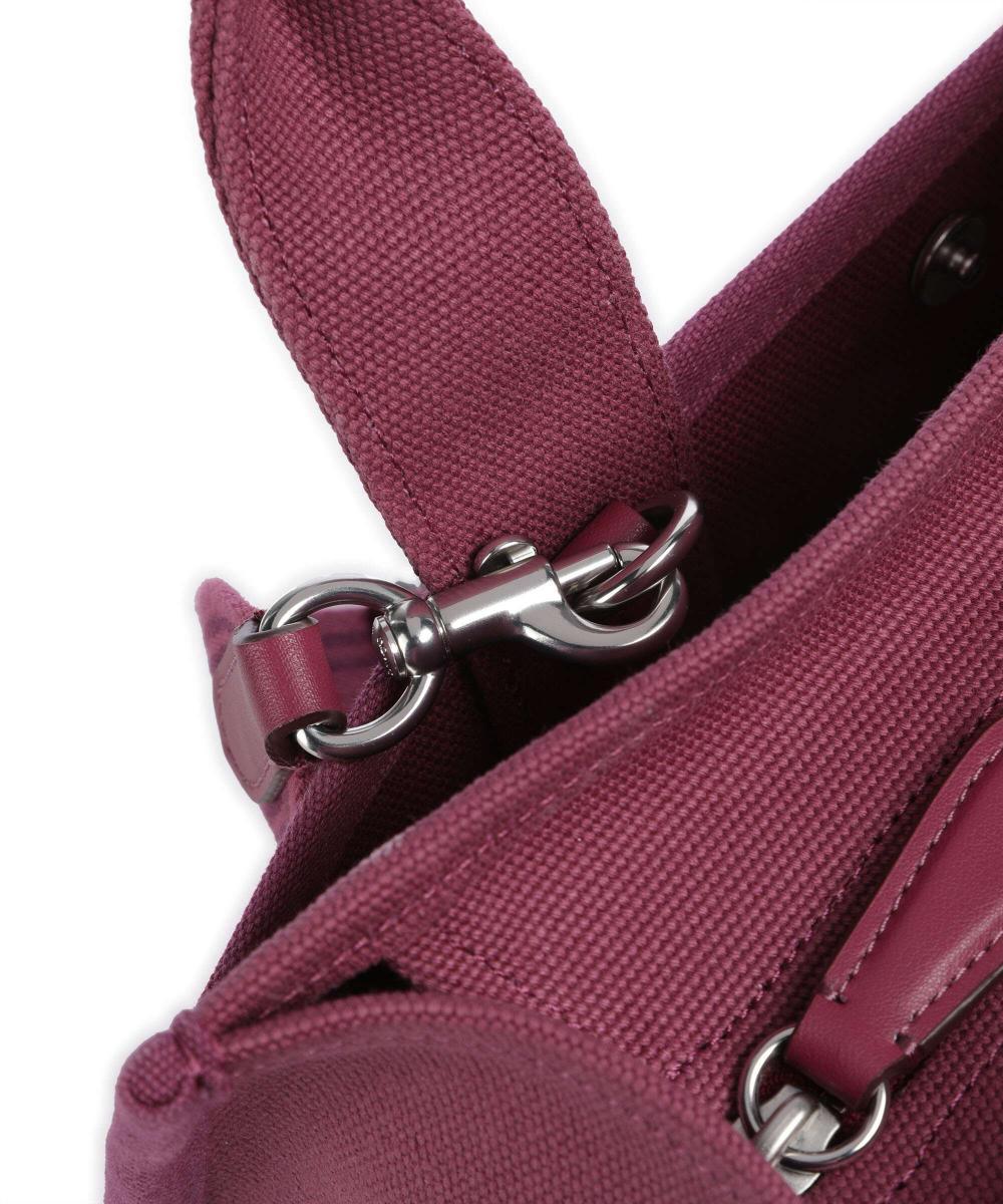 Coach Zippered Shoulder Bag In Red
