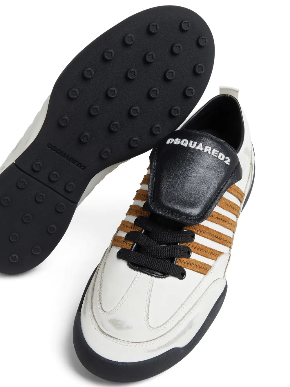 Dsquared2 Boxer Sneakers In White