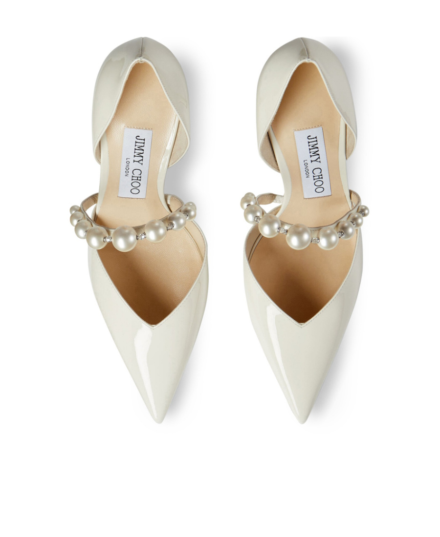 JIMMY CHOO AURELIE THIN-SOLED AND SHALLOW HEELS