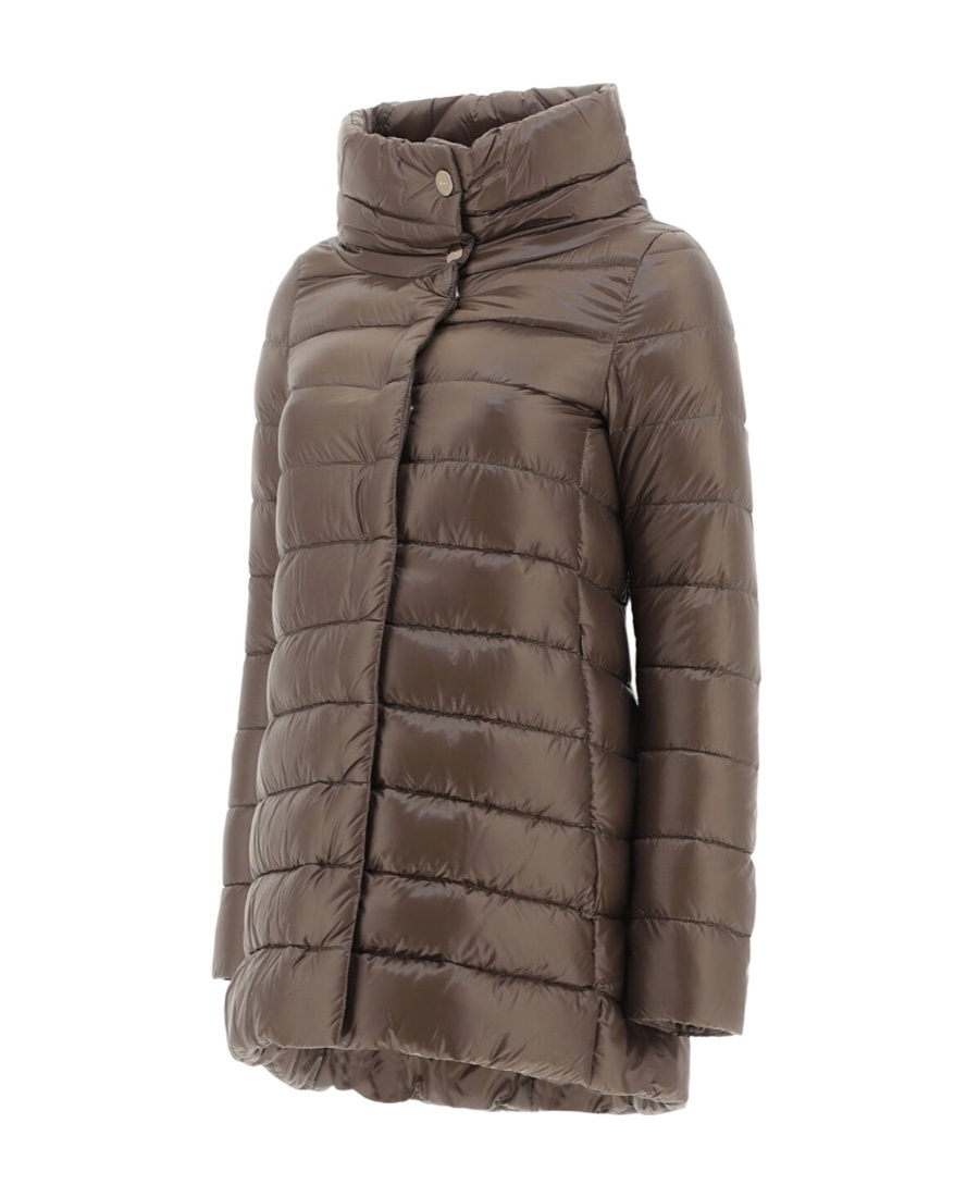 Herno Amelia Down Jacket In Brown