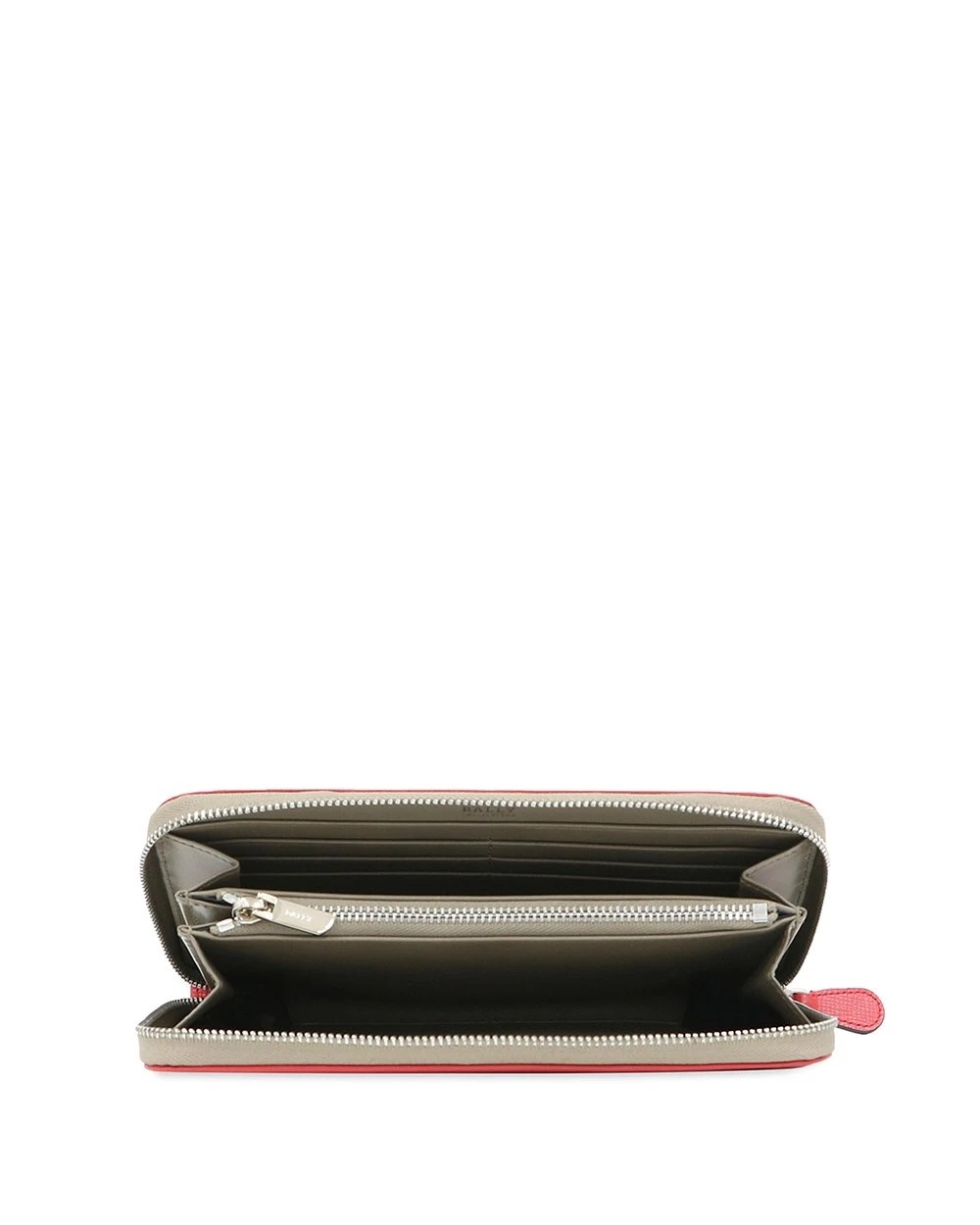 Shop Bally Logo Wallet In Red