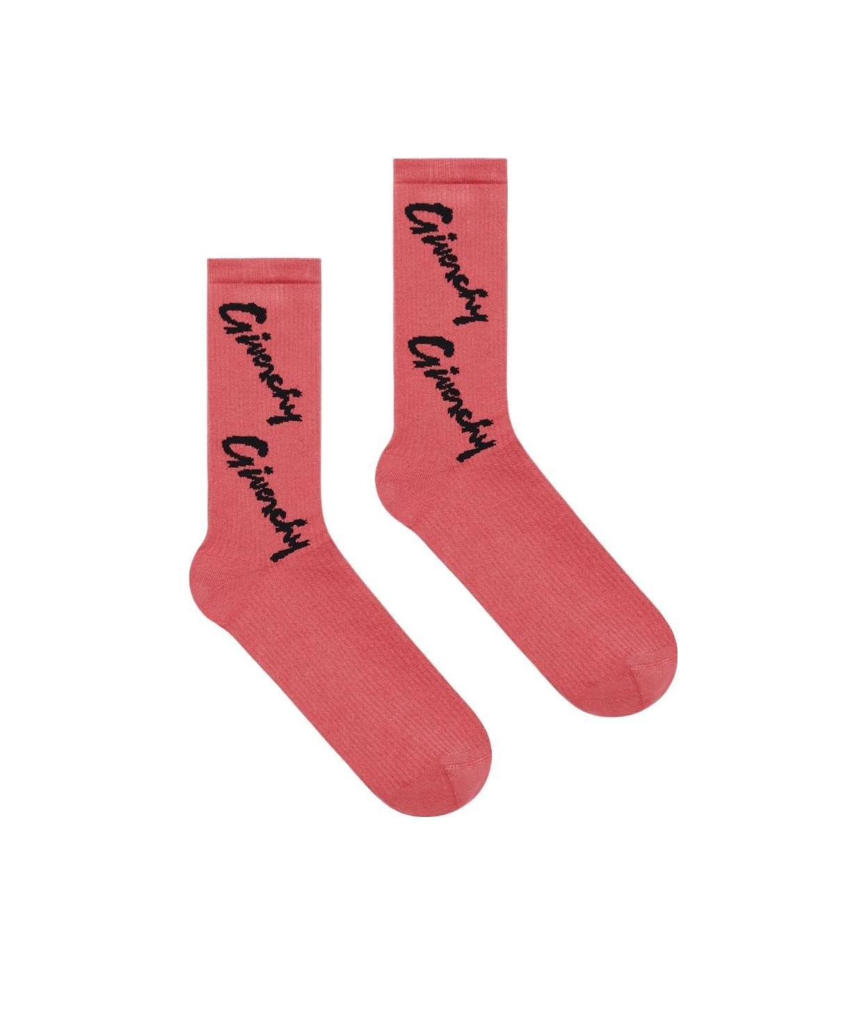 Givenchy Medium Tube Socks In Red