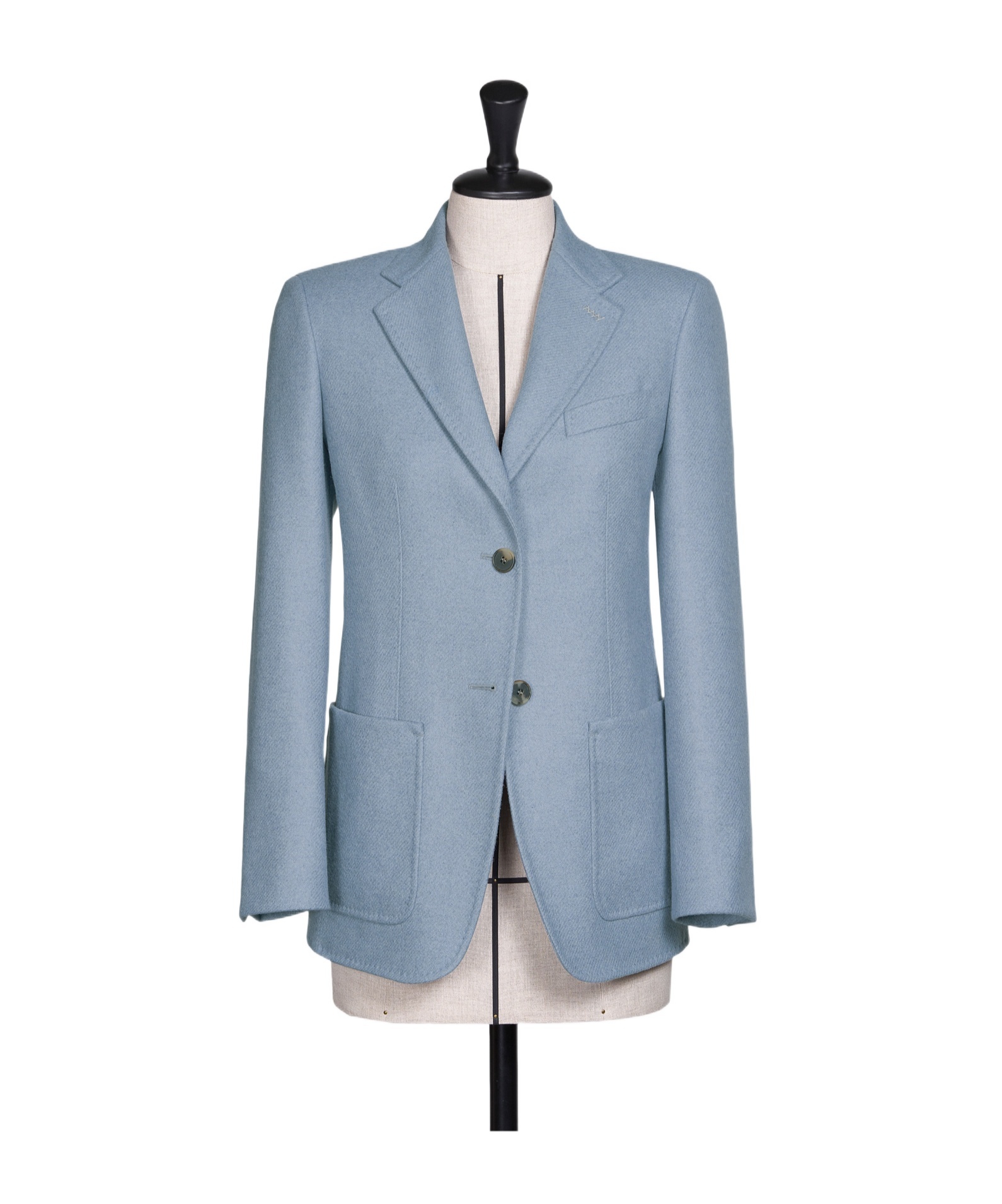 Max Mara Single Breasted Blazer In Blue