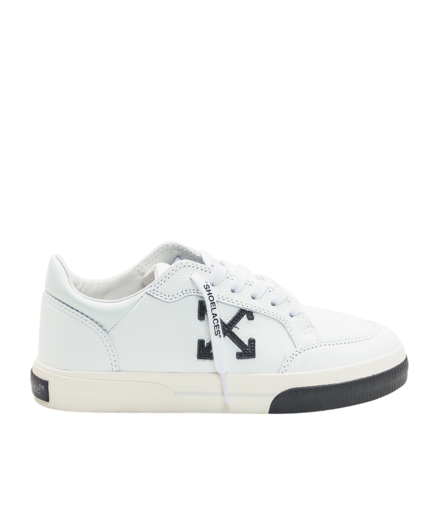 Off-white Lace-up Low-top Casual Shoes In White