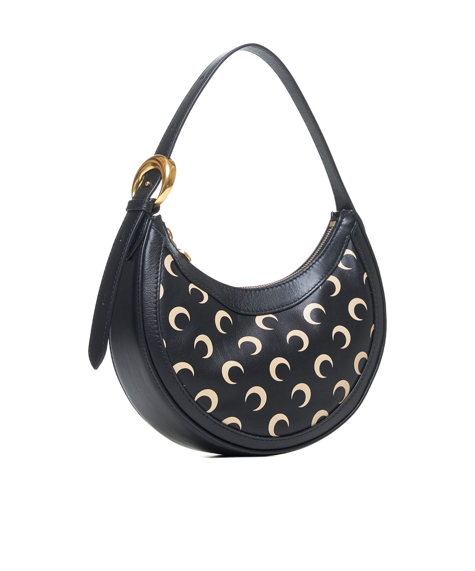 MARINE SERRE MARINE SERRE ECLIPSE MOON PRINTED HOBO BAG