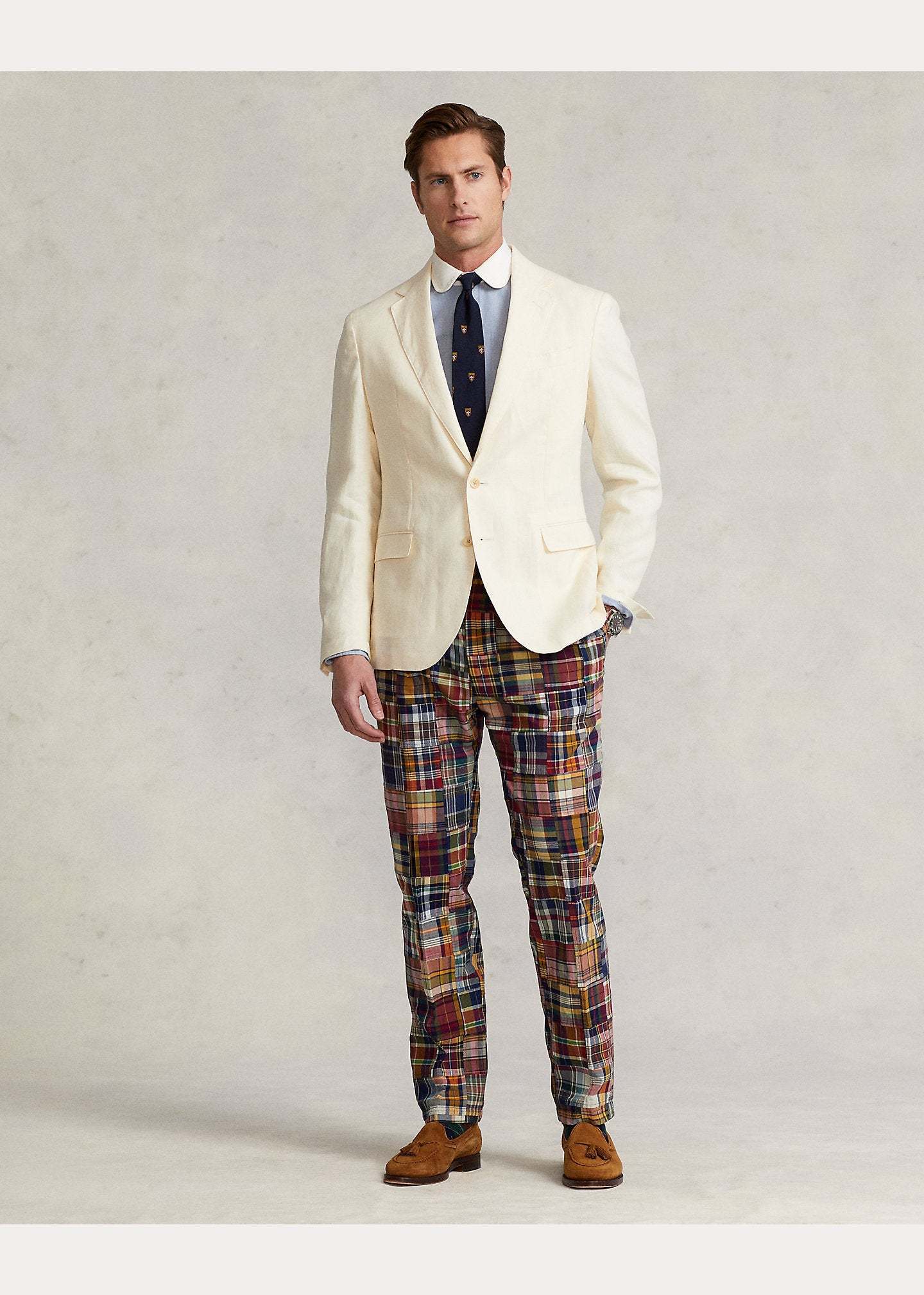 Polo Ralph Lauren Linen Sport Coat In White