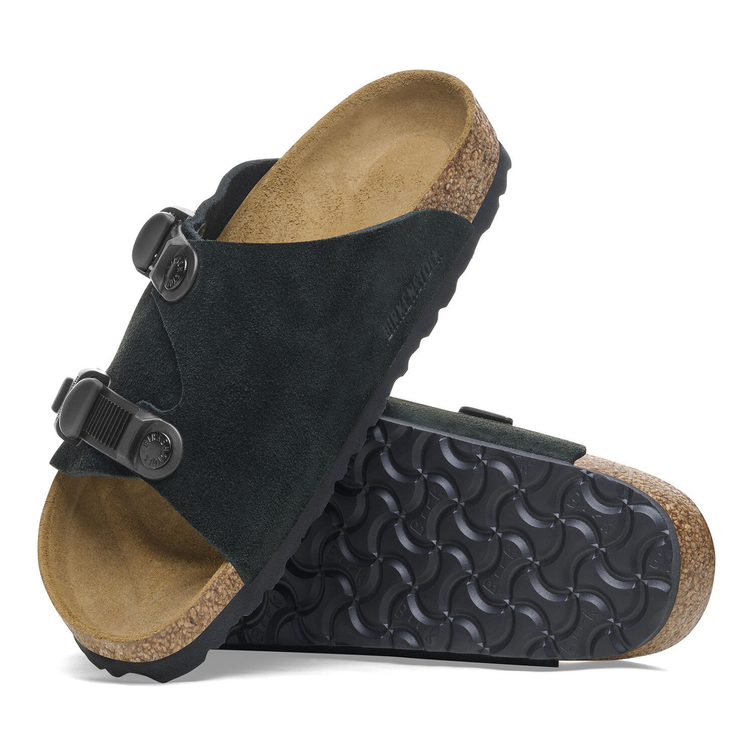 Birkenstock Zurich Sandals Black In Black