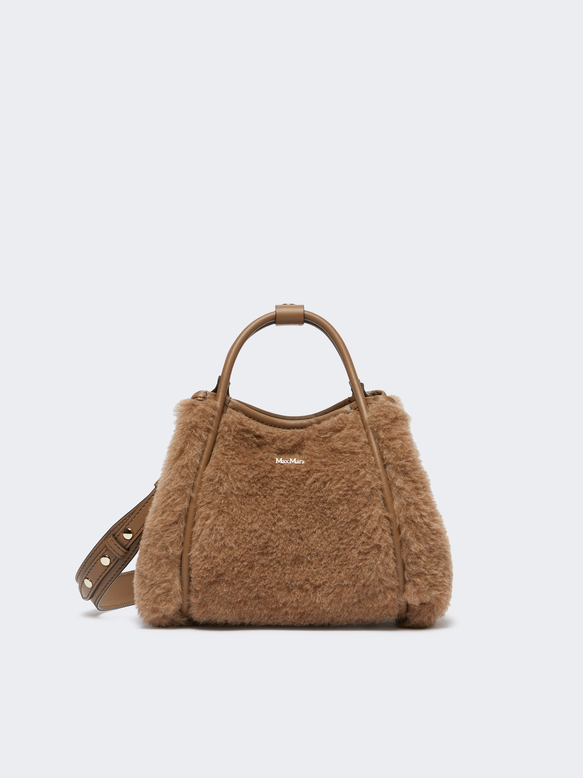 Max Mara Marine Shoulder Bag In Brown