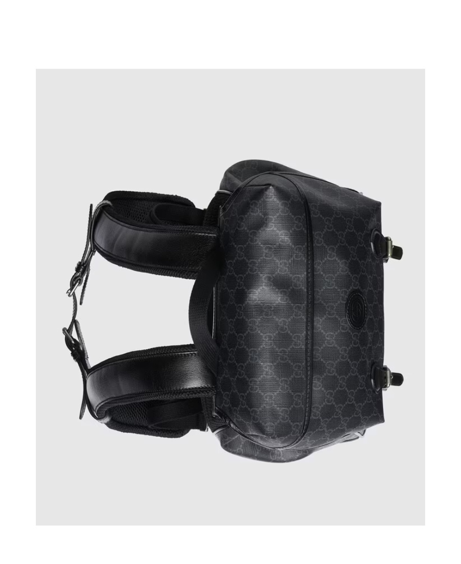 Gucci Gg Supreme Backpack In Black