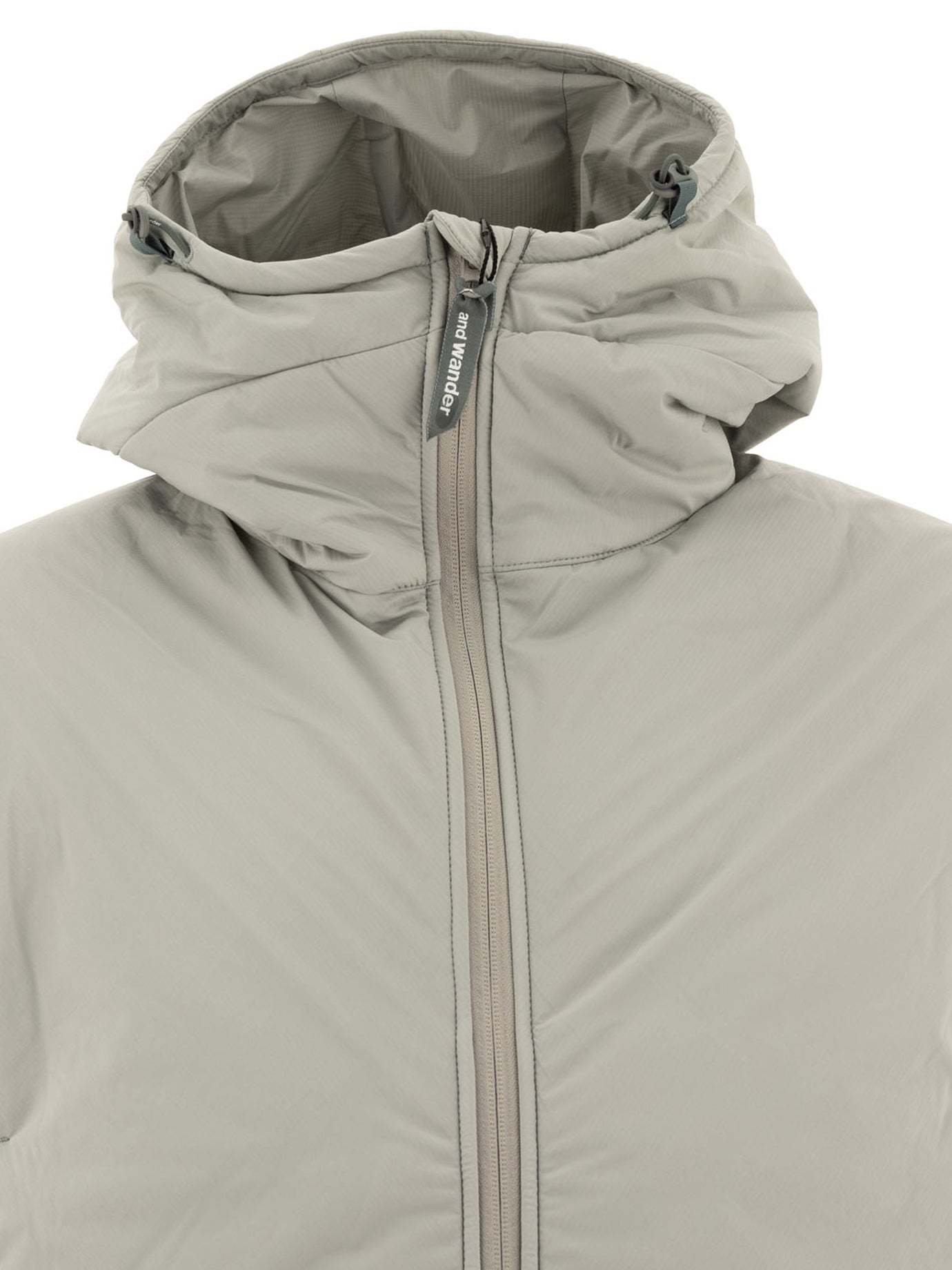 And Wander Jacket With Fleece Insert Jackets Grey In Nude