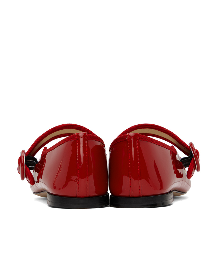 Repetto Georgia Mary Janes In Red